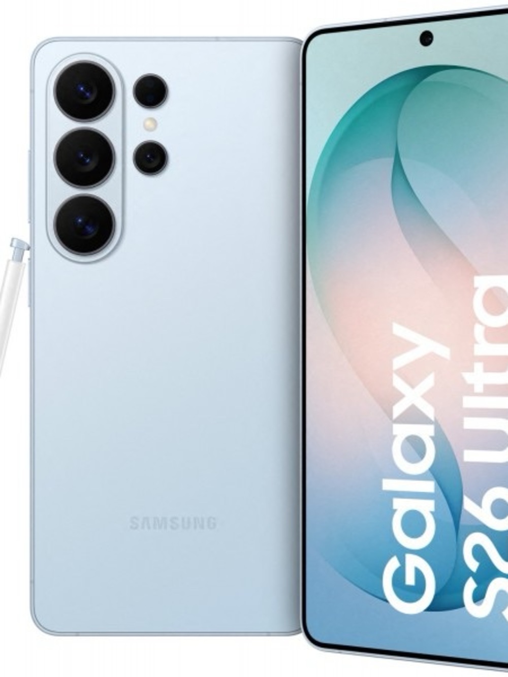 Samsung Galaxy S26 Ultra - Pale Blue Finish